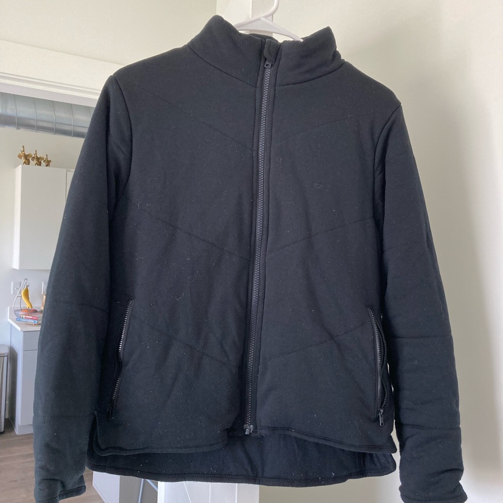 Women’s Black Costco Cotton Stuffed Coat